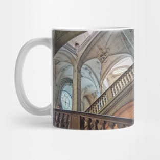 Louvre staircase Mug